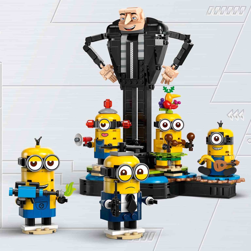 LEGO MINIONS | Modelo de Gru y los Minions - 75582