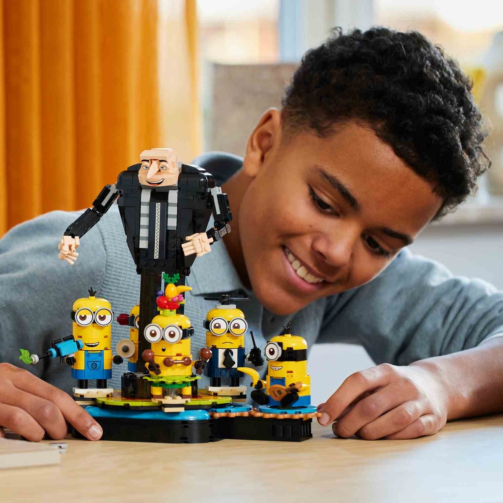 LEGO MINIONS | Modelo de Gru y los Minions - 75582