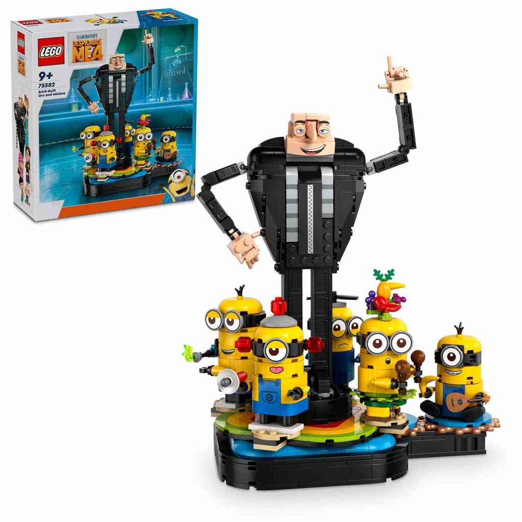 LEGO MINIONS | Modelo de Gru y los Minions - 75582