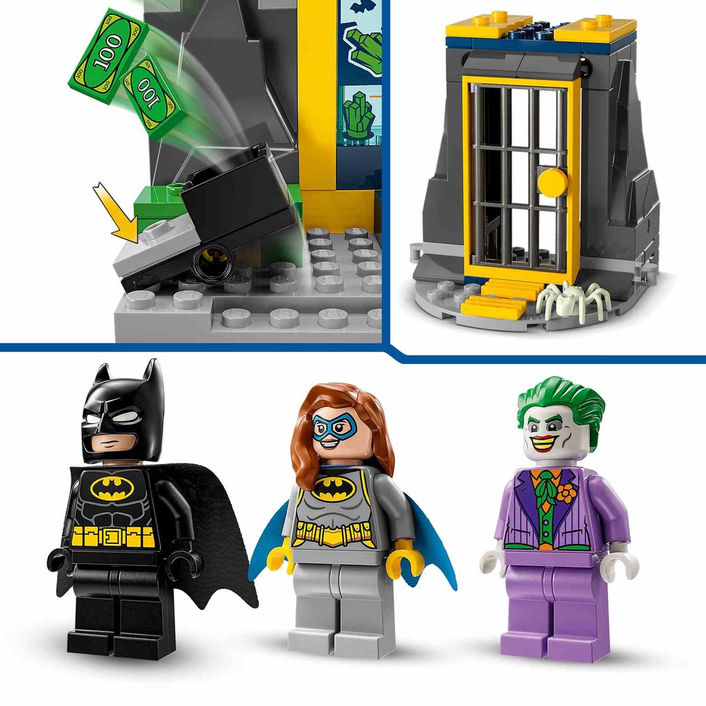 LEGO DC | Batcueva con Batman, Batgirl y The Joker - 76272