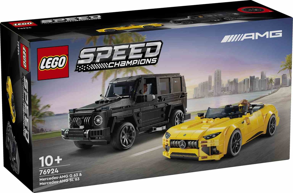 LEGO Speed Champions | Mercedes-AMG G 63 y Mercedes-AMG SL 63 - 76924