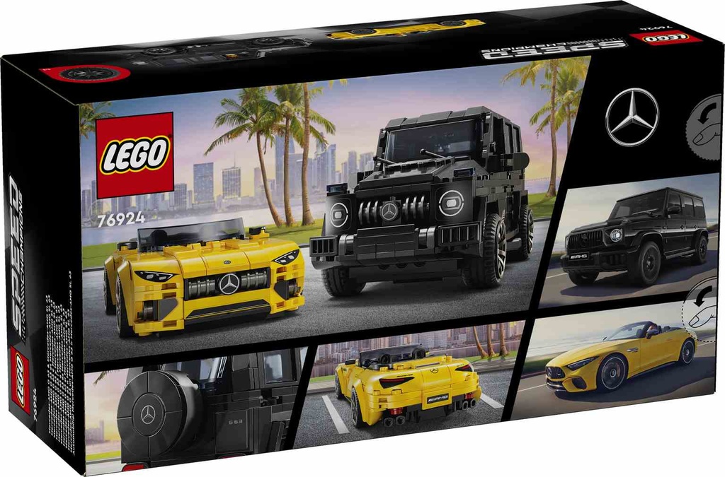 LEGO Speed Champions | Mercedes-AMG G 63 y Mercedes-AMG SL 63 - 76924