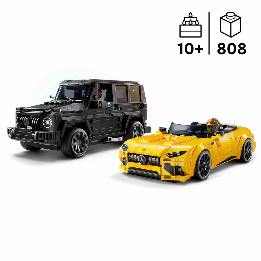 LEGO Speed Champions | Mercedes-AMG G 63 y Mercedes-AMG SL 63 - 76924