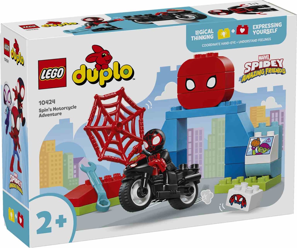 LEGO DUPLO | Aventura en Moto de Spin - 10424