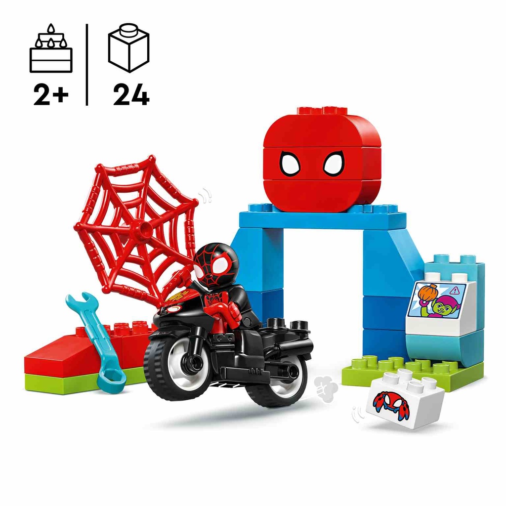 LEGO DUPLO | Aventura en Moto de Spin - 10424