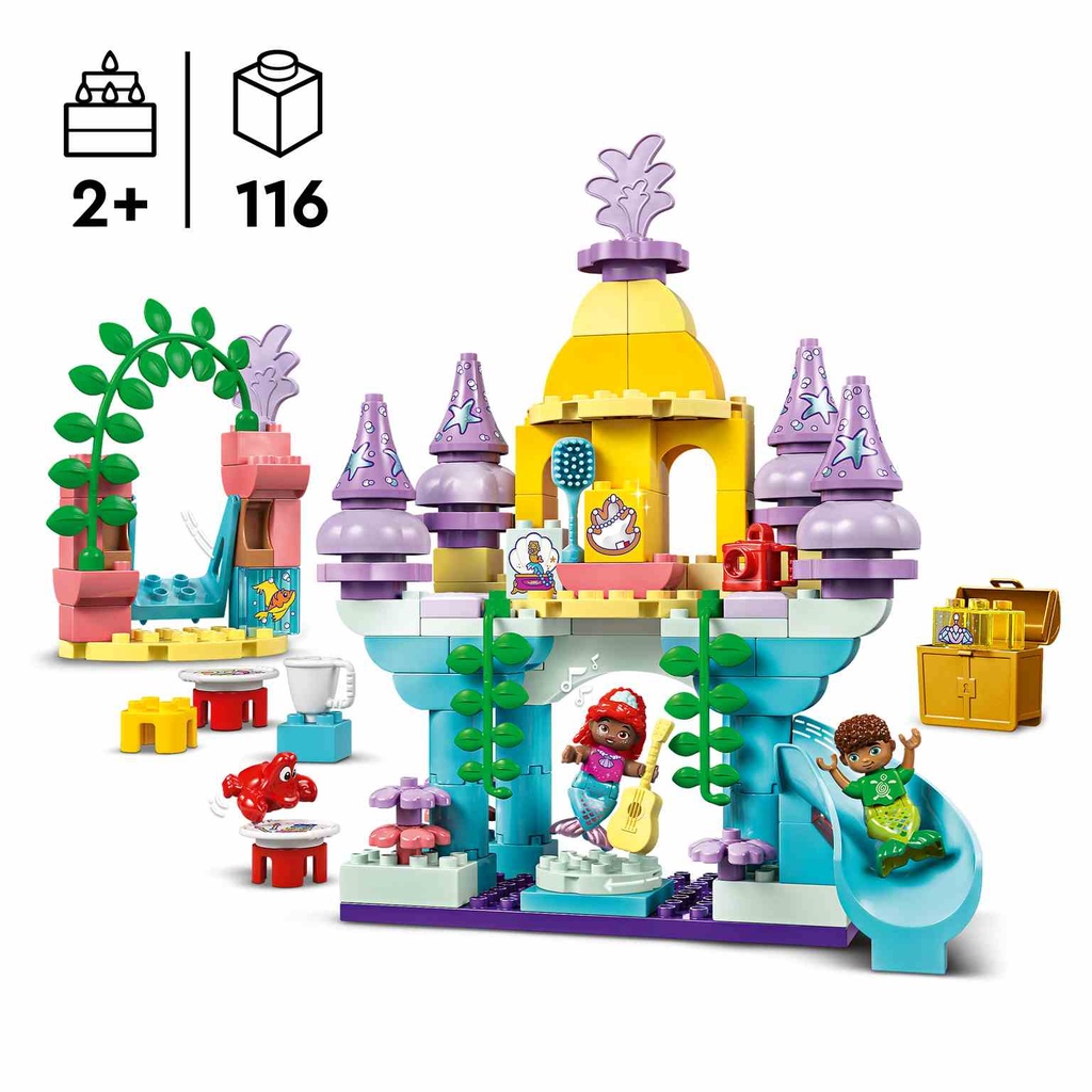 LEGO DUPLO | Palacio Submarino Mágico de Ariel - 10435