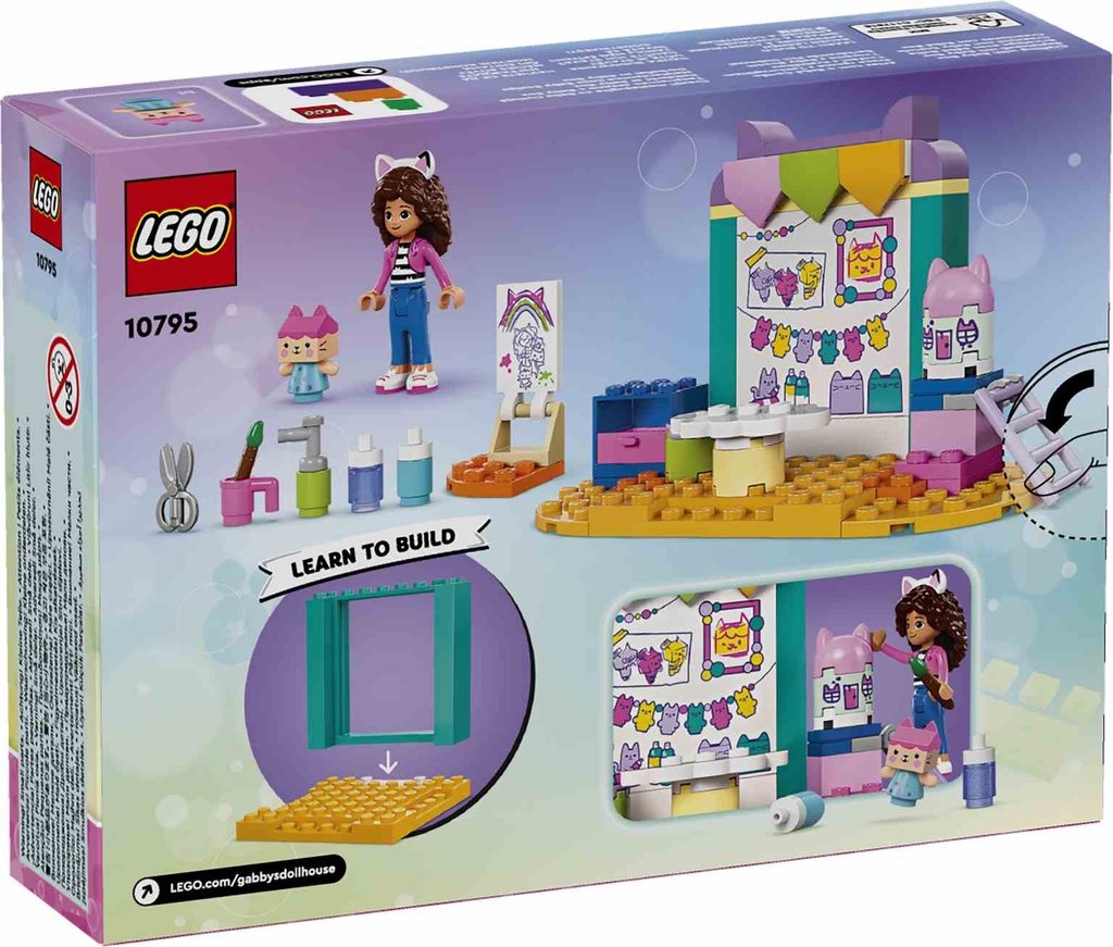 LEGO Gabby's Dollhouse |Creaciones con Bebé Box  - 10795