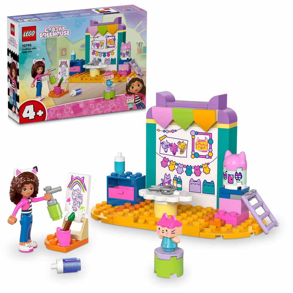 LEGO Gabby's Dollhouse |Creaciones con Bebé Box  - 10795