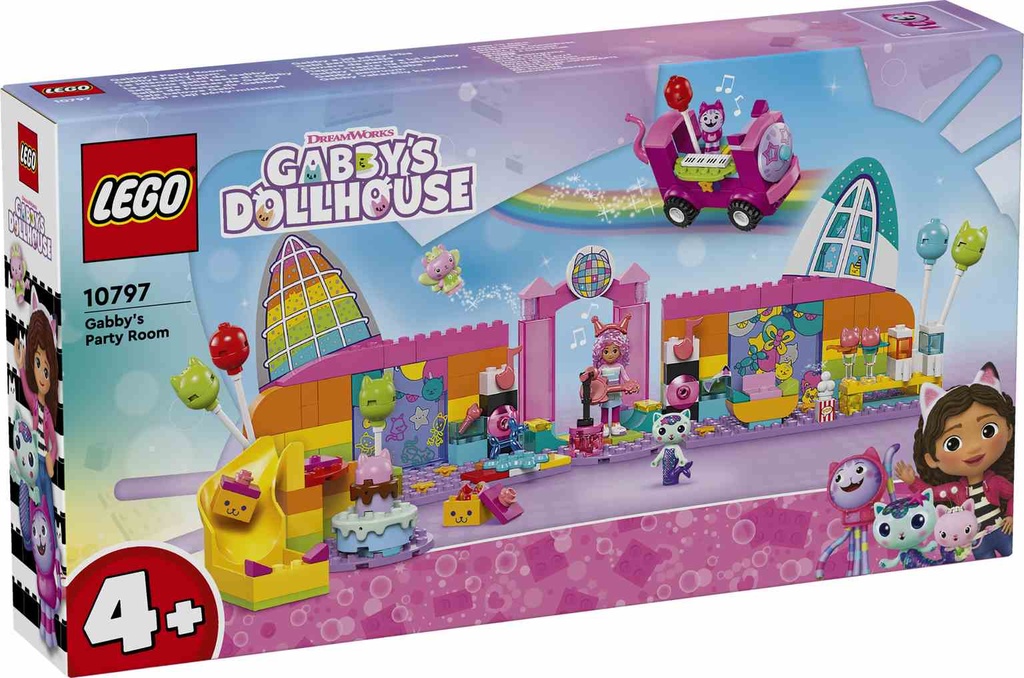 LEGO Gabby's Dollhouse | Sala para Fiestas de Gabby  - 10797