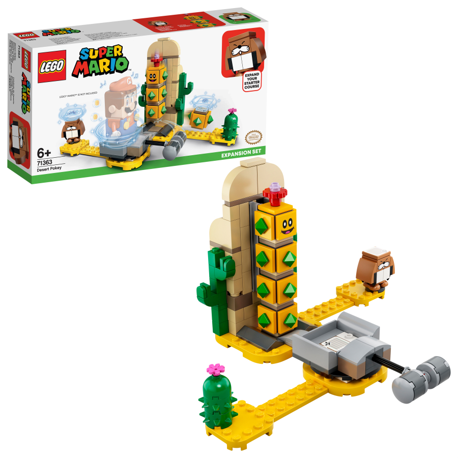 Lego Super Mario Set de Expansión Pokey del desierto 71363