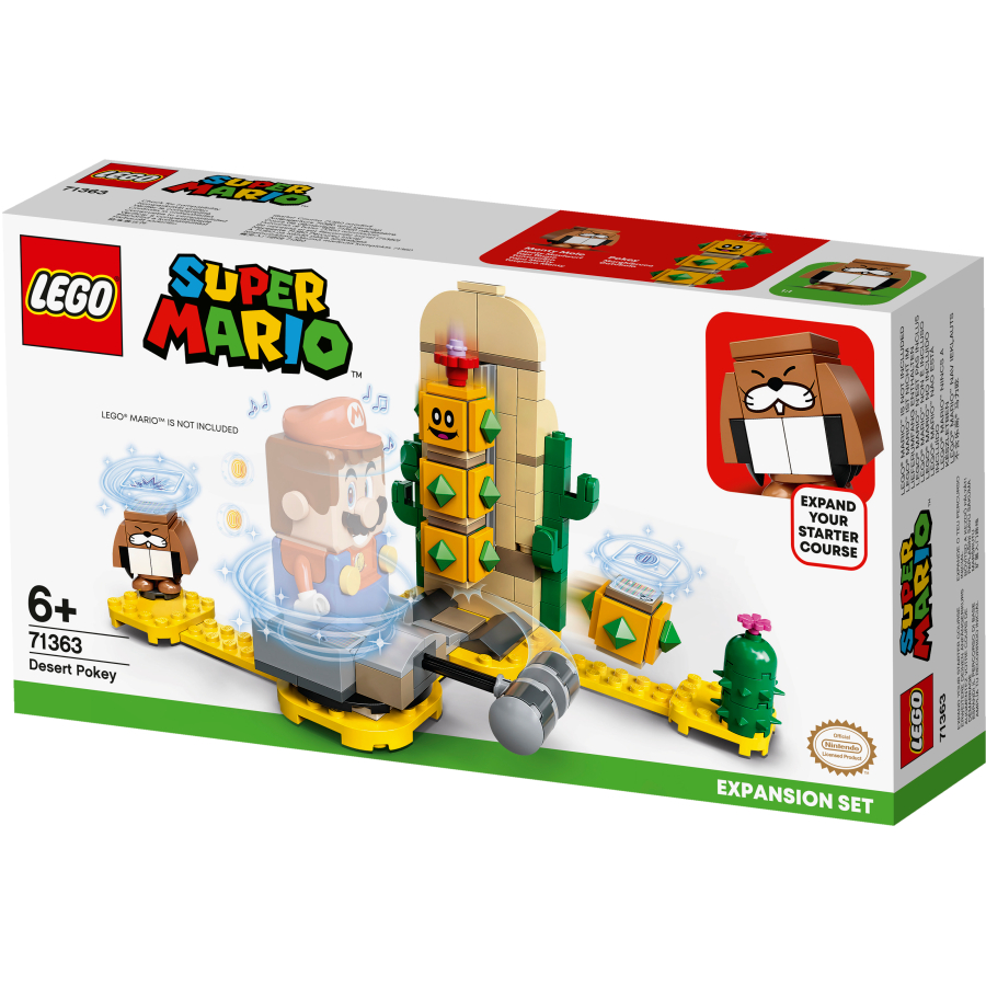 Lego Super Mario Set de Expansión Pokey del desierto 71363