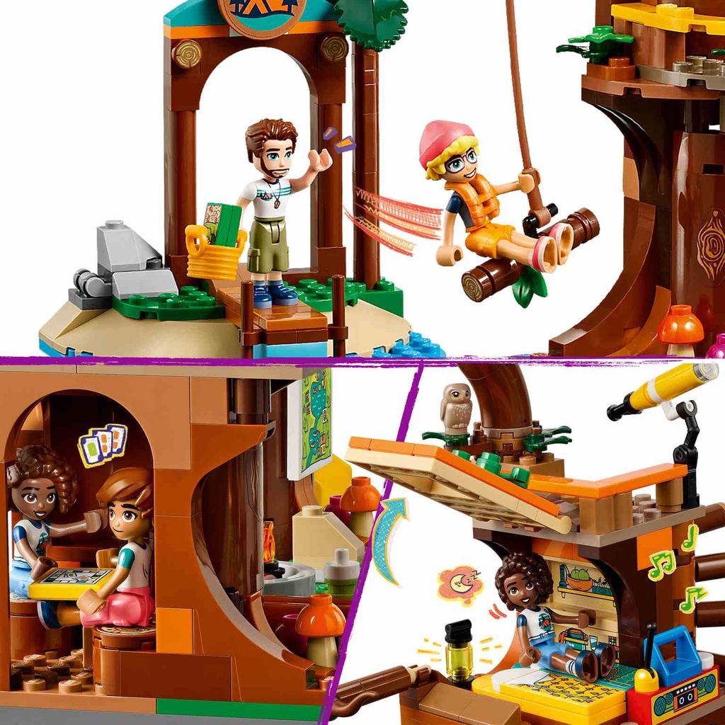 LEGO Friends | Campamento de Aventura: Casa del Árbol - 42631