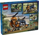 LEGO CITY | Exploradores de la Jungla: Helicóptero en Campamento Base - 60437