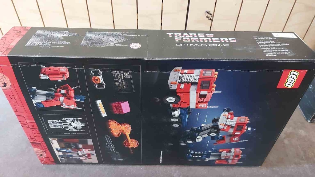 LEGO ICONS IP Optimus Prime CAJA DAÑADA 10302-CD