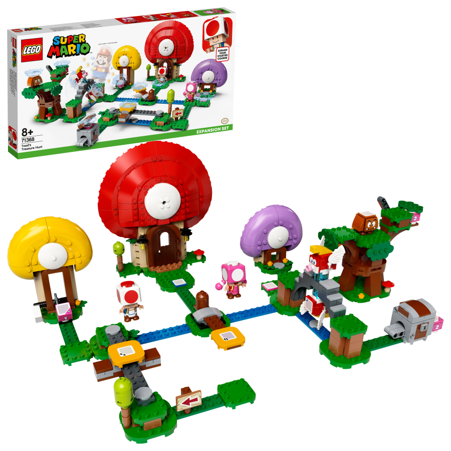 Lego Super Mario Set de Expansión Caza del tesoro de Toad 71368