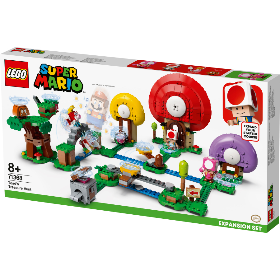 Lego Super Mario Set de Expansión Caza del tesoro de Toad 71368