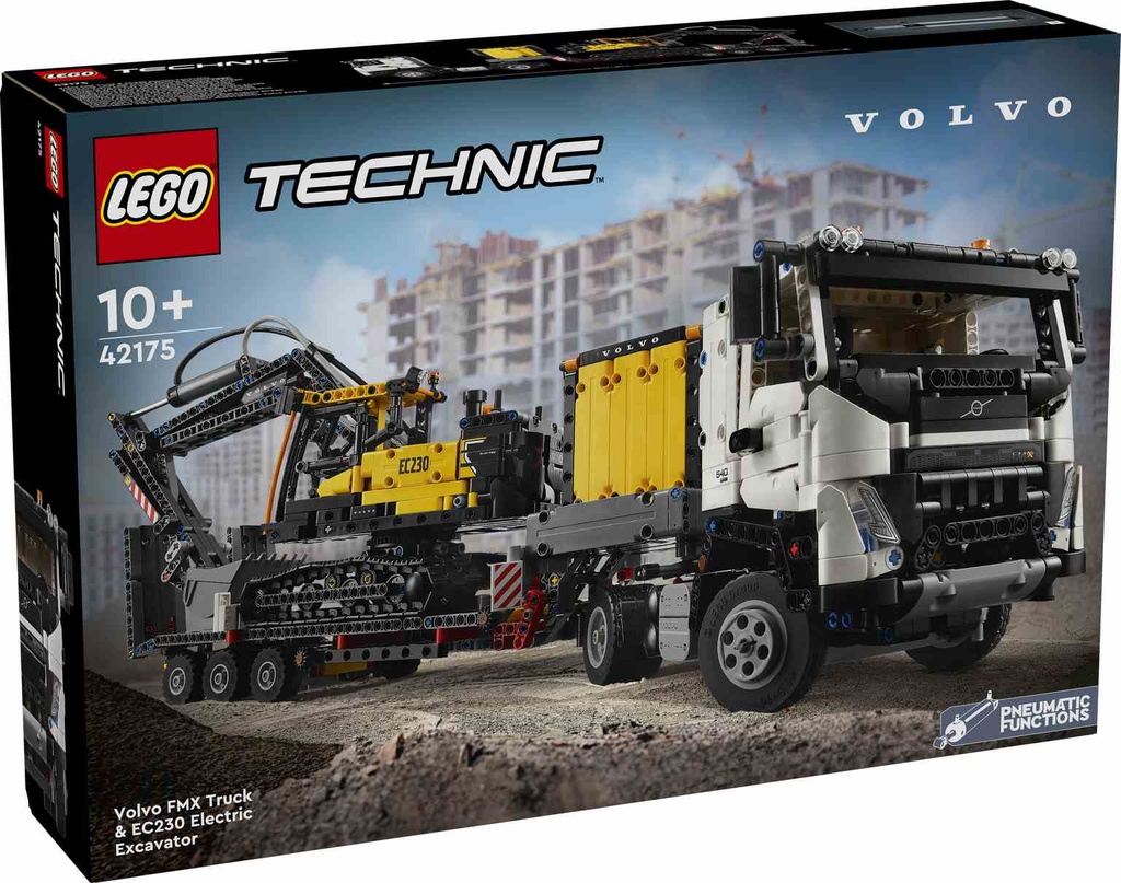 LEGO Technic | Camión FMX y Excavadora Eléctrica EC230 Volvo - 42175