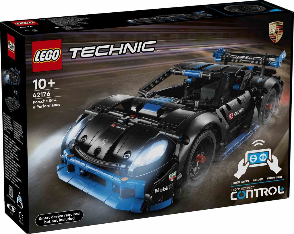 LEGO Technic | Coche de Carreras Porsche GT4 e-Performance - 42176