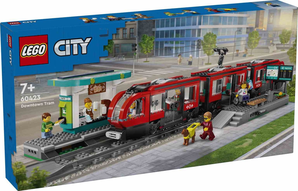 LEGO CITY | Tranvía y Estación del Centro - 60423