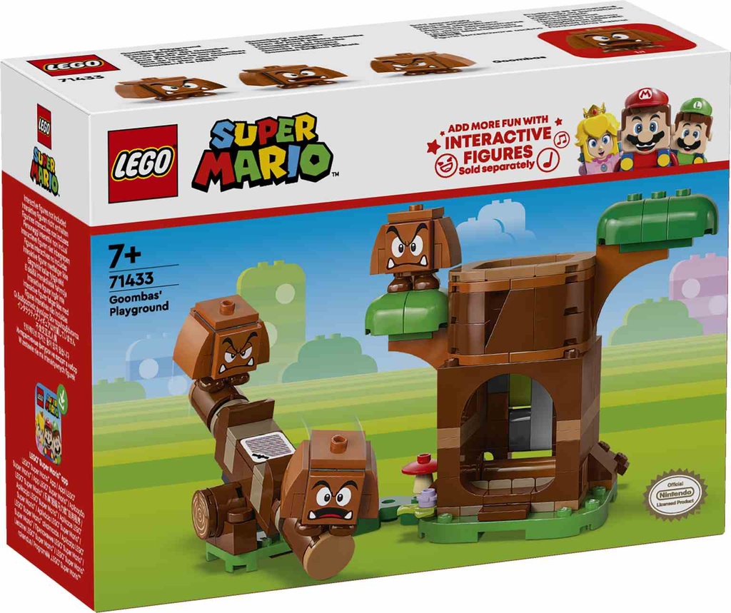 LEGO Super Mario | Set de Expansión: Zona de juego de los Goombas - 71433