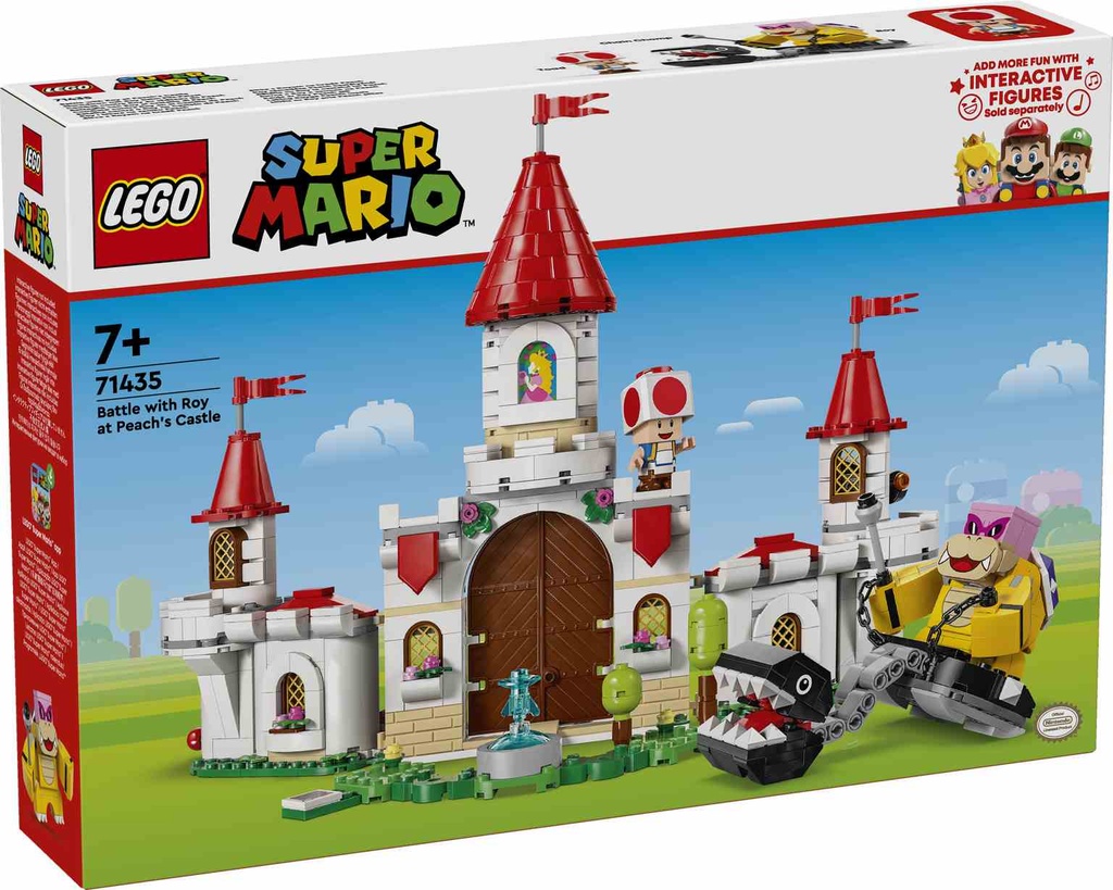 LEGO Super Mario | Set de Expansión: Combate contra Roy en el Castillo de Peach - 71435