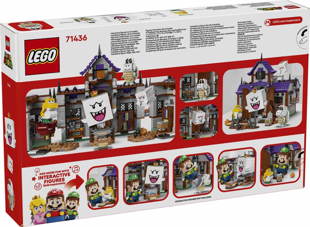 LEGO Super Mario | Set de Expansión: La mansión encantada del Rey Boo - 71436