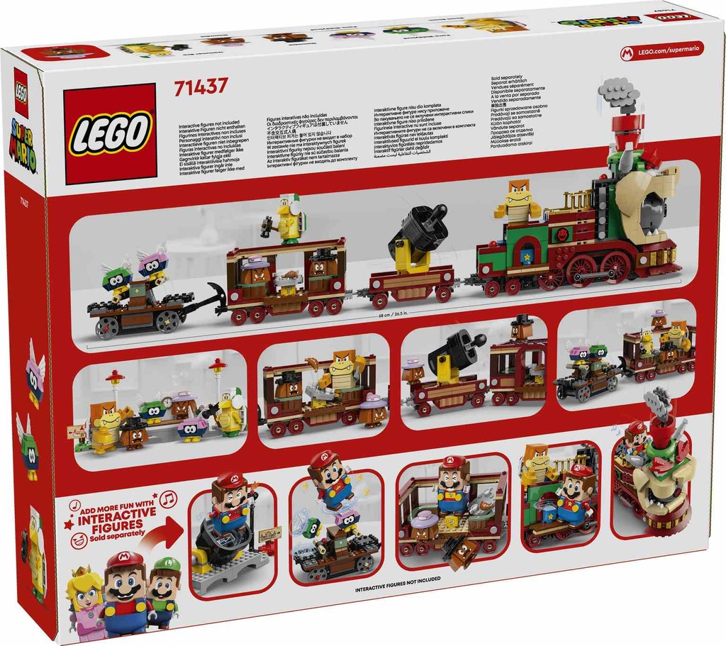 LEGO Super Mario | Set de Expansión: El tren expreso Bowser - 71437