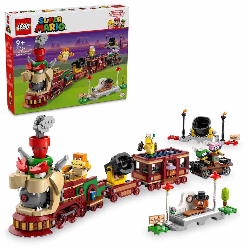 LEGO Super Mario | Set de Expansión: El tren expreso Bowser - 71437