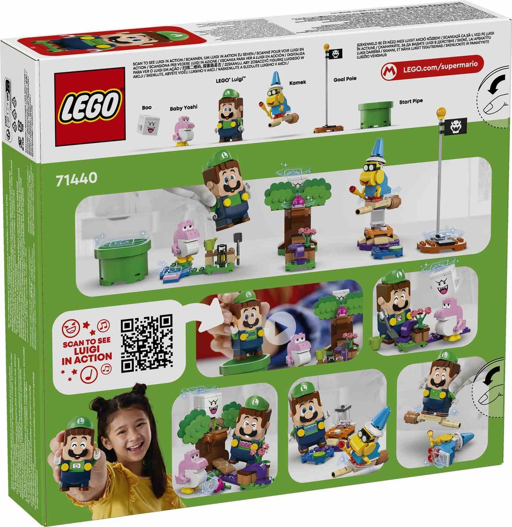 LEGO Super Mario | Aventuras interactivas con LEGO Luigi- 71440