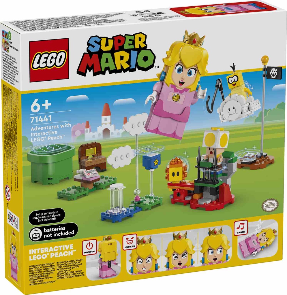 LEGO Super Mario | Aventuras interactivas con LEGO Peach- 71441