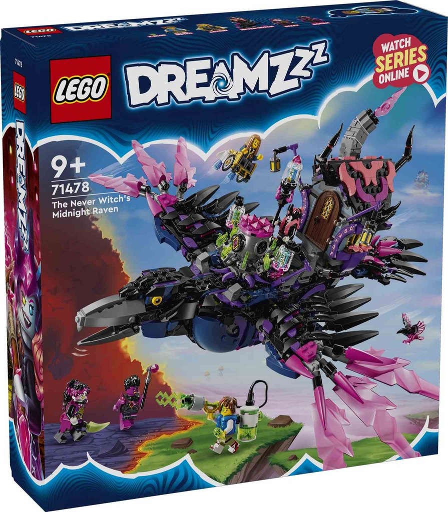 LEGO DREAMZzz | Cuervo de Medianoche de la Bruja Jamás - 71478