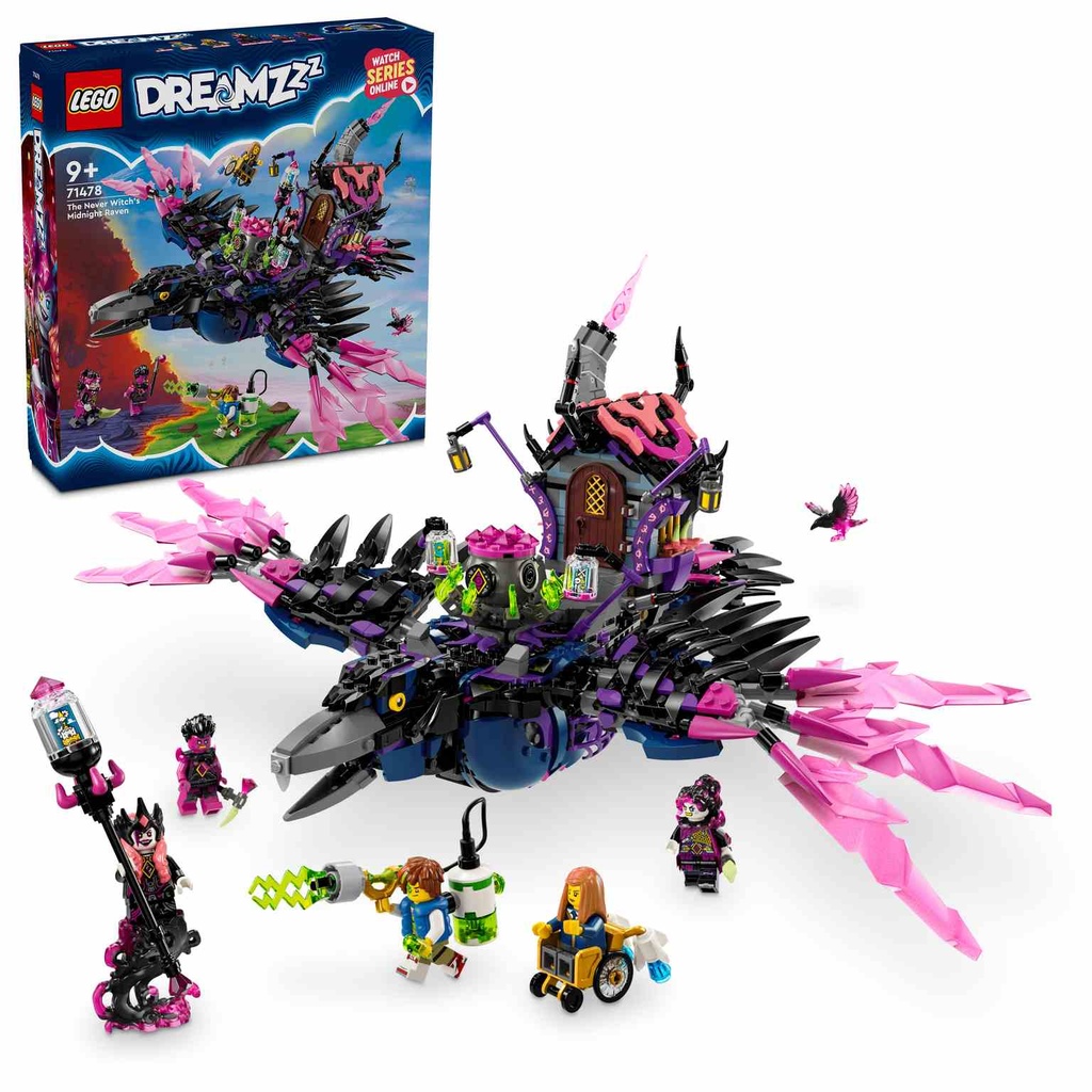 LEGO DREAMZzz | Cuervo de Medianoche de la Bruja Jamás - 71478