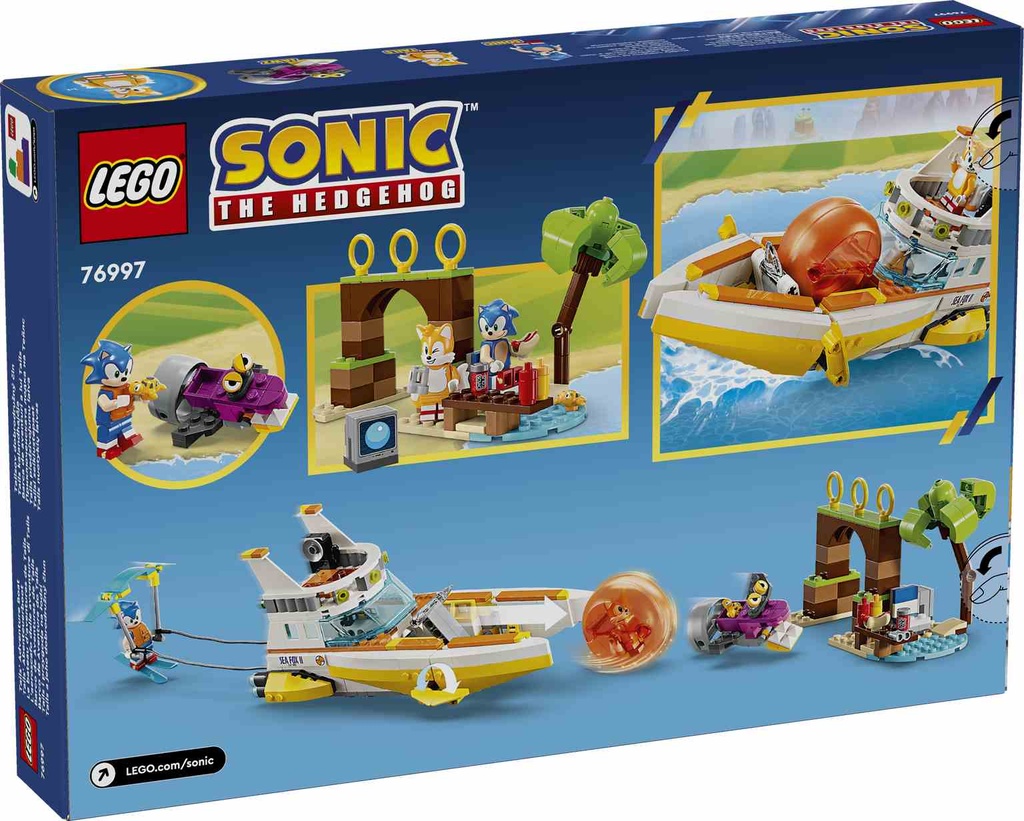 LEGO Sonic | Barco de Aventuras de Tails - 76997