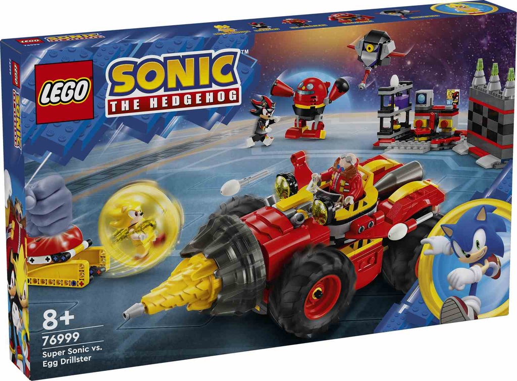 LEGO Sonic | Super Sonic vs. Egg Drillster  - 76999