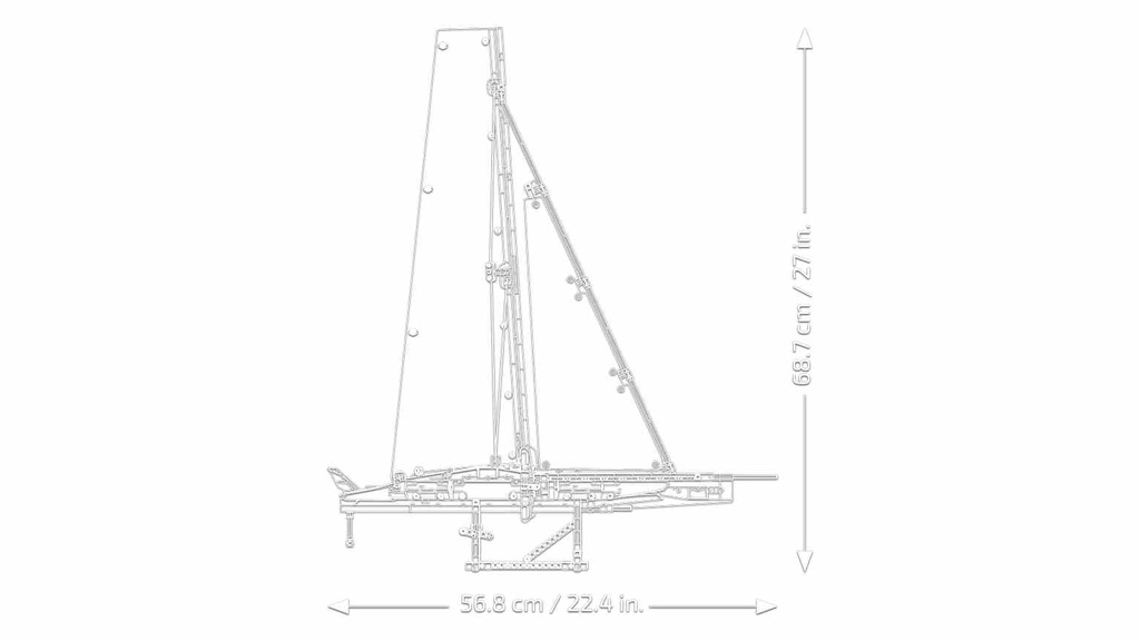 LEGO Technic | Yate Emirates Team New Zealand AC75 - 42174