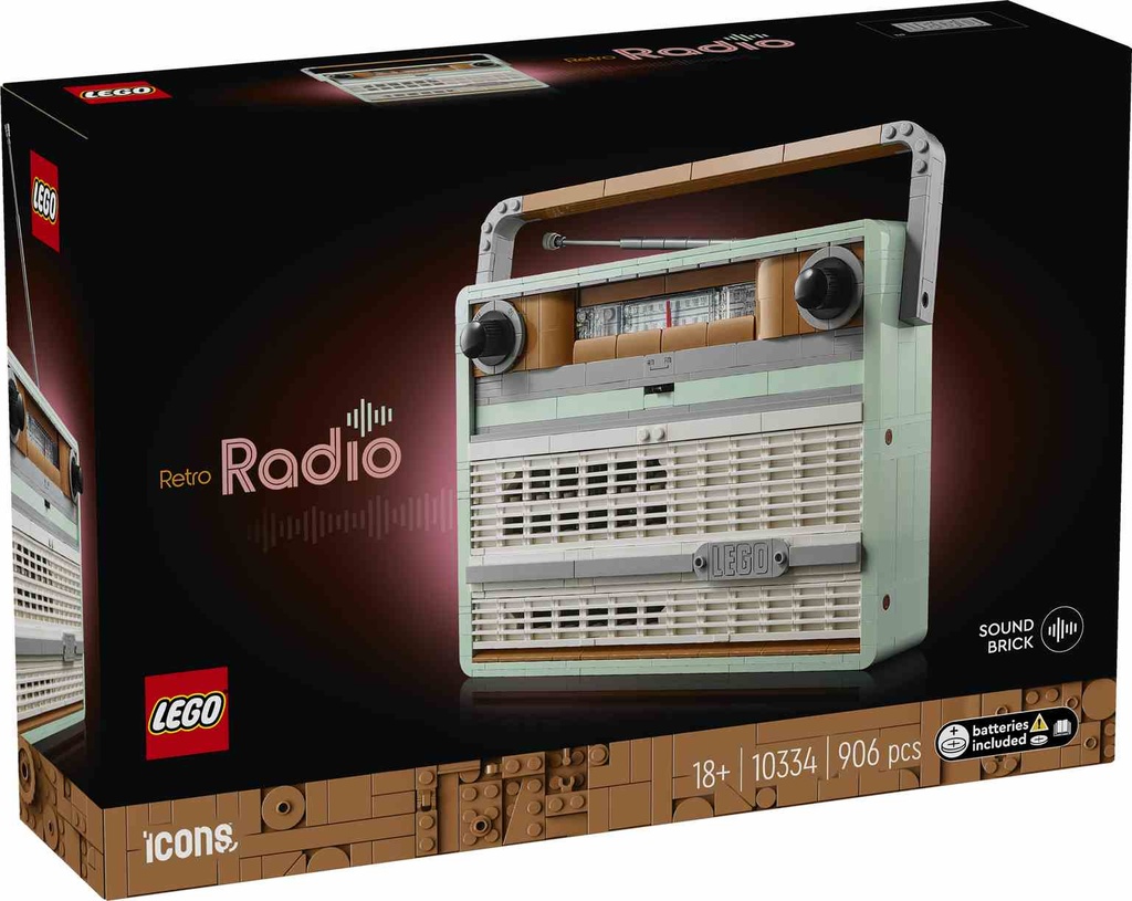 LEGO ICONS | Radio Retro - 10334