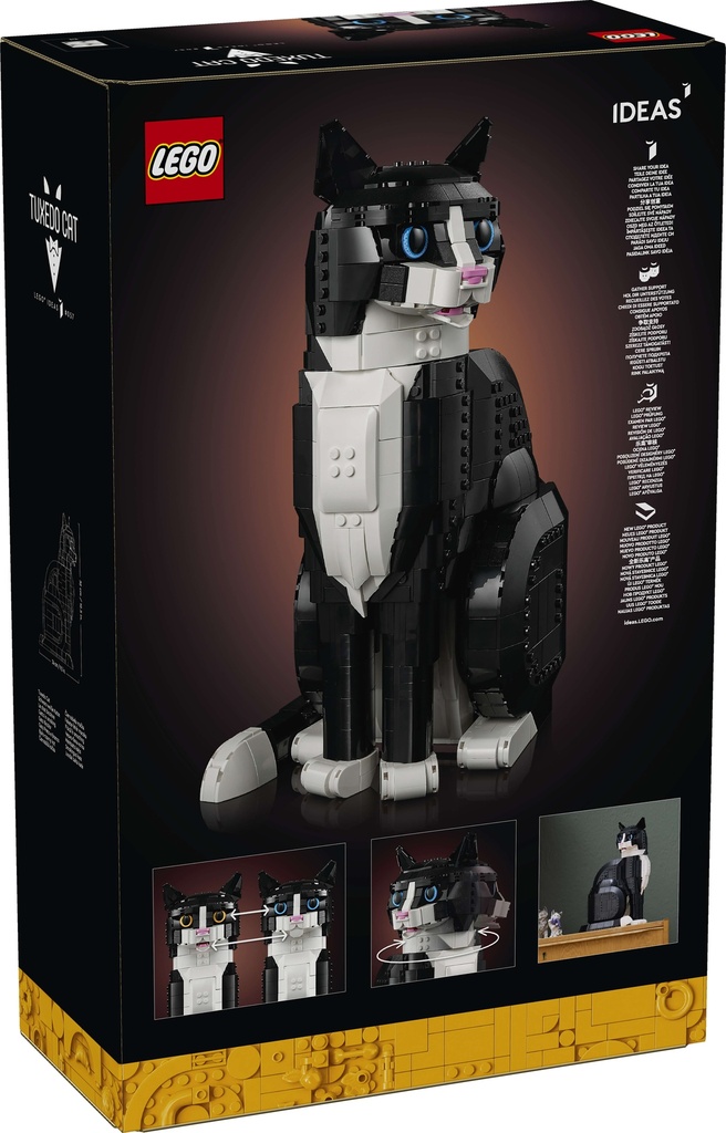 LEGO IDEAS | Gato Bicolor - 21349