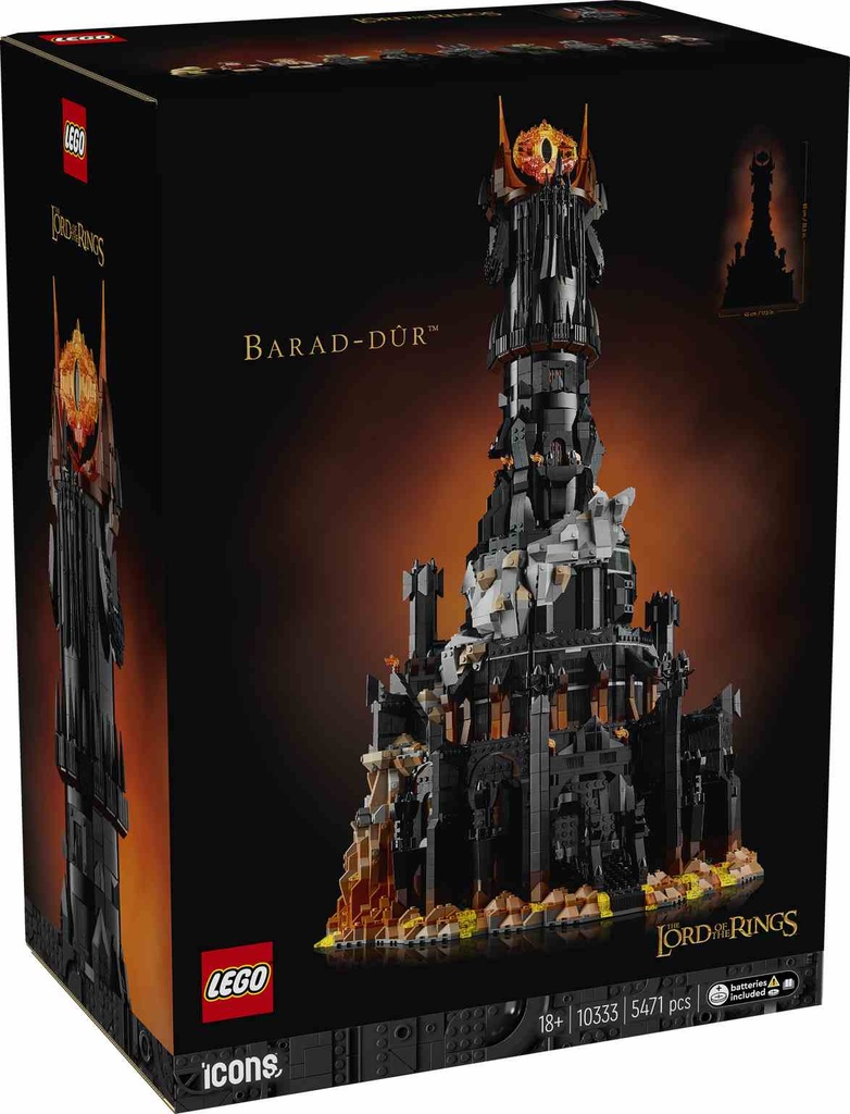 LEGO ICONS | El Señor de los Anillos: Barad-dûr - 10333