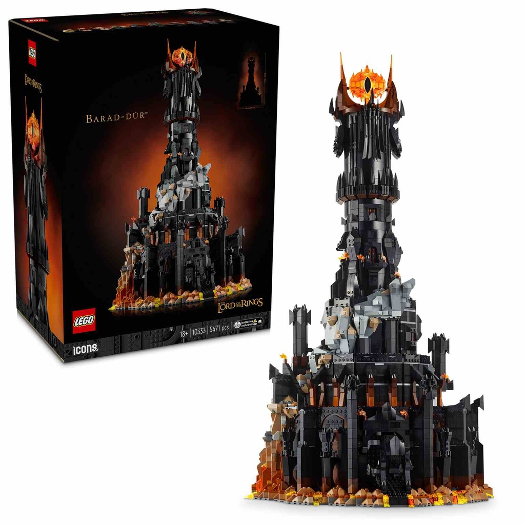 LEGO ICONS | El Señor de los Anillos: Barad-dûr - 10333