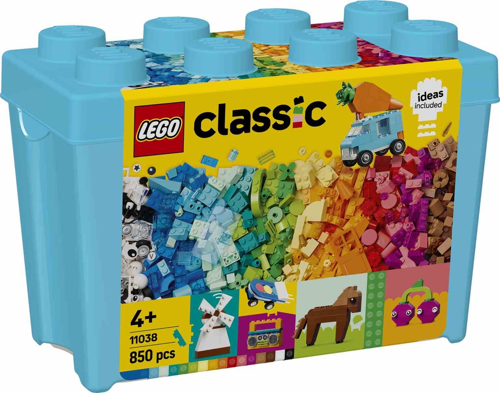 LEGO CLASSIC | Caja de Ladrillos Creativos Vibrantes - 11038