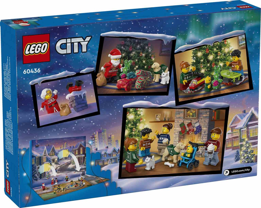 LEGO CITY |Calendario de Adviento 2024  - 60436