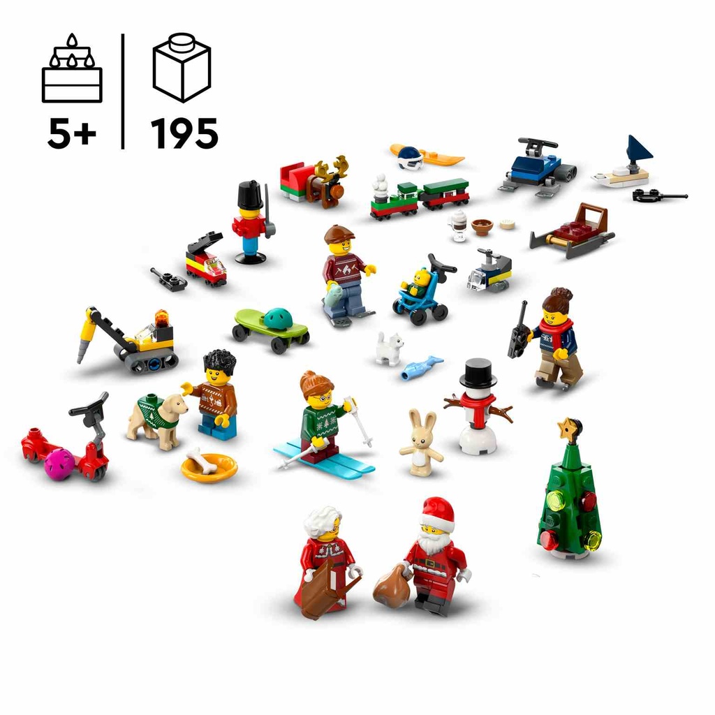 LEGO CITY |Calendario de Adviento 2024  - 60436