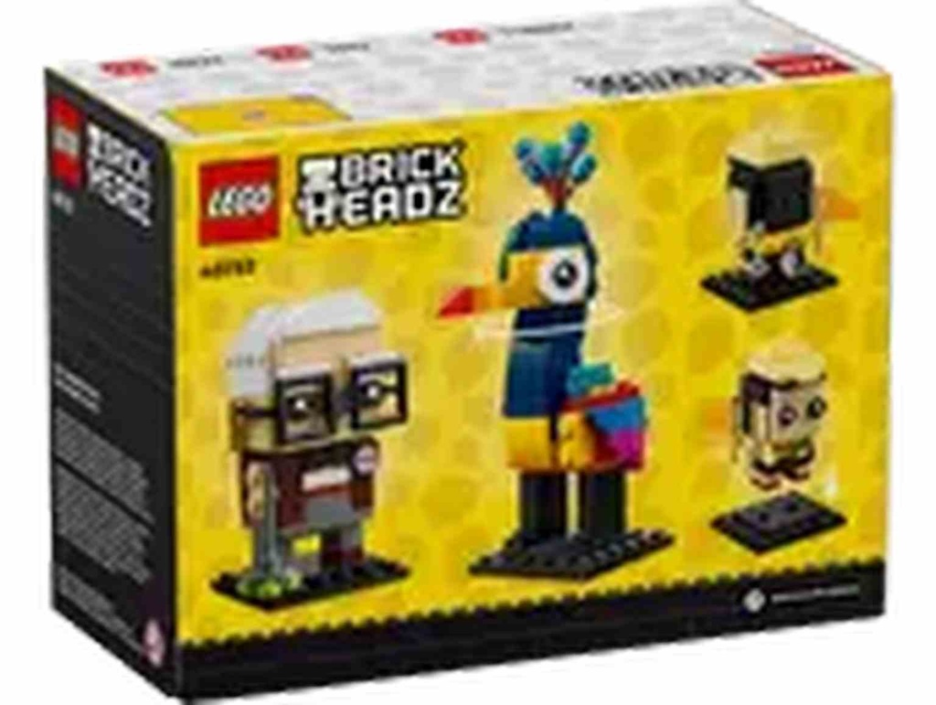 LEGO BRICK HEADZ | Carl, Russell y Kevin - 40752