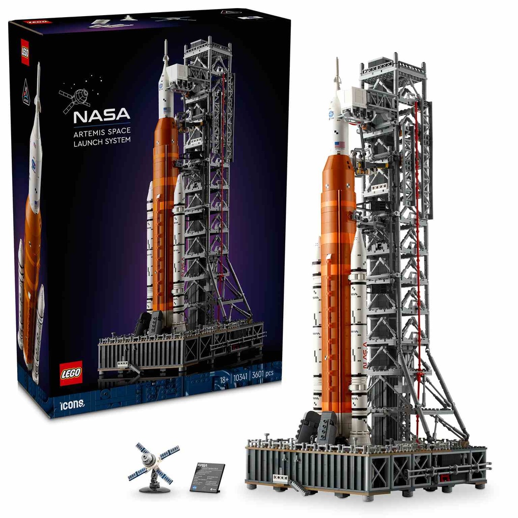 LEGO ICONS | Sistema de Lanzamiento Espacial Artemis de la NASA - 10341