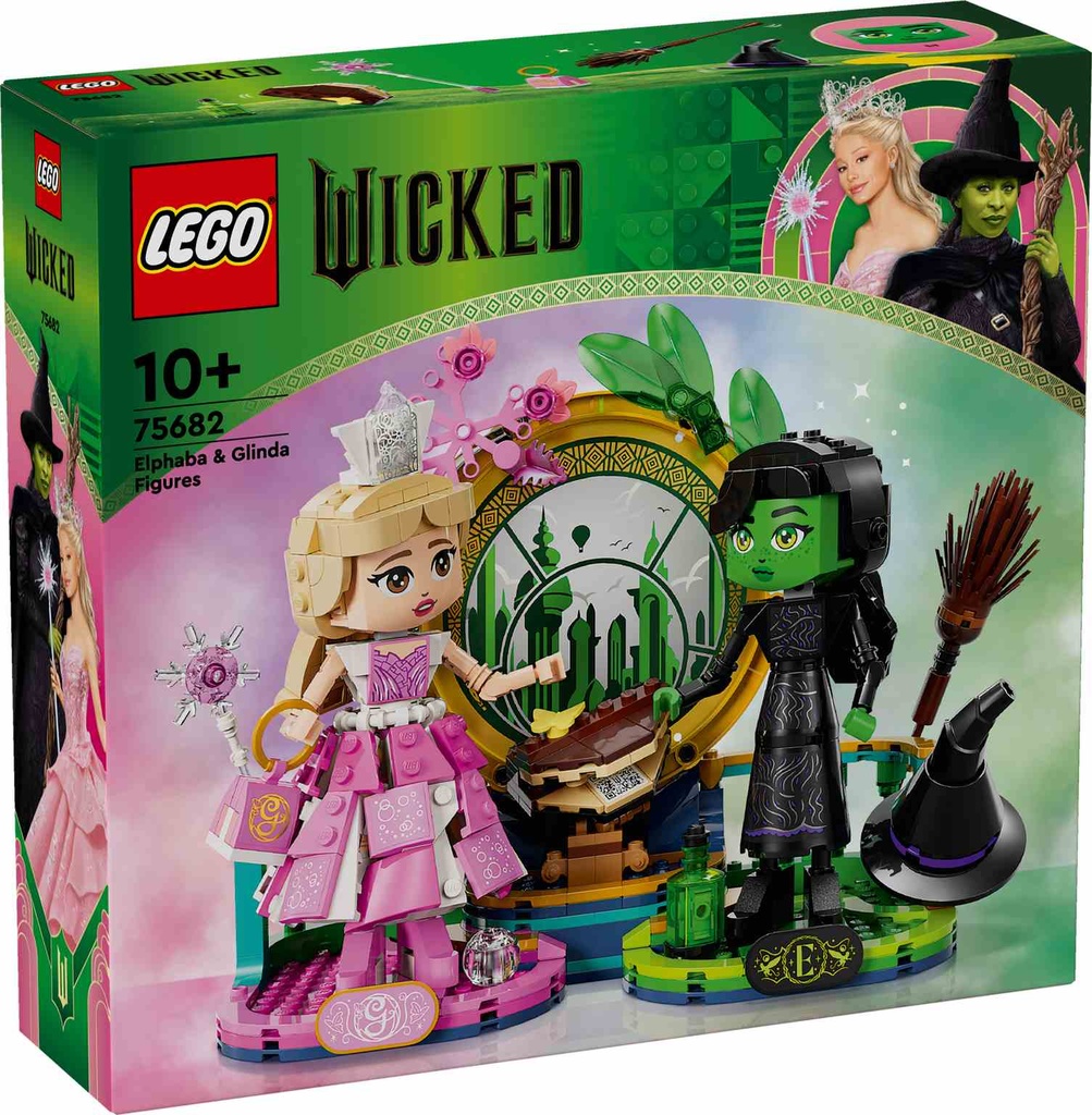 LEGO WICKED | Figuras de Elphaba y Glinda  - 75682