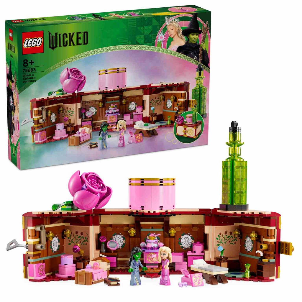 LEGO WICKED | Dormitorio de Glinda y Elphaba  - 75683