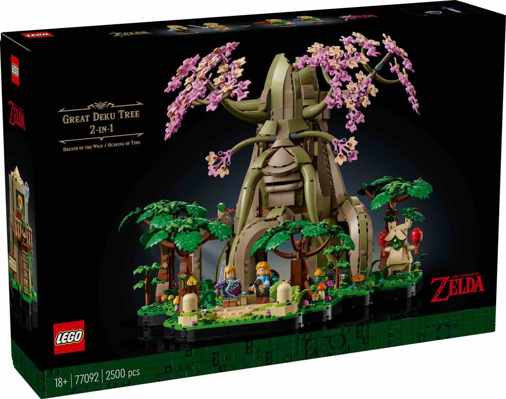 LEGO The Legend of Zelda | Gran Árbol Deku “2 en 1” - 77092