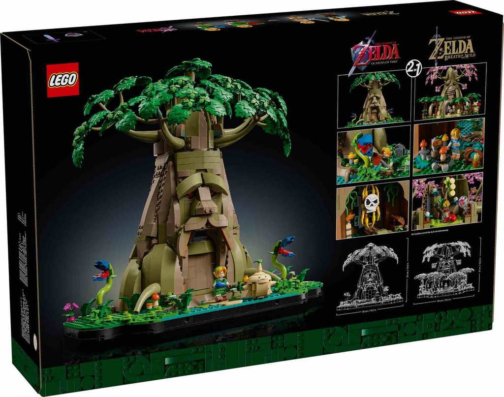 LEGO The Legend of Zelda | Gran Árbol Deku “2 en 1” - 77092