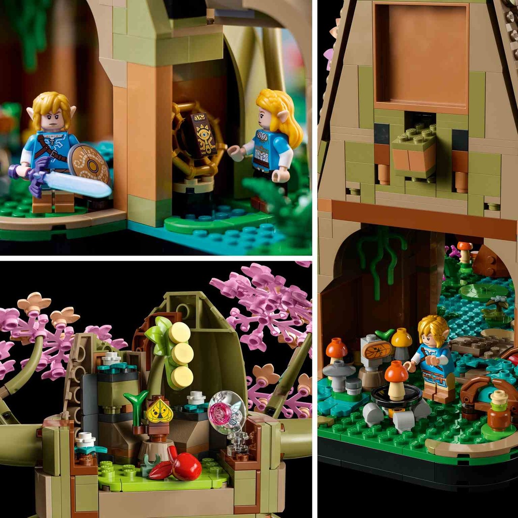 LEGO The Legend of Zelda | Gran Árbol Deku “2 en 1” - 77092