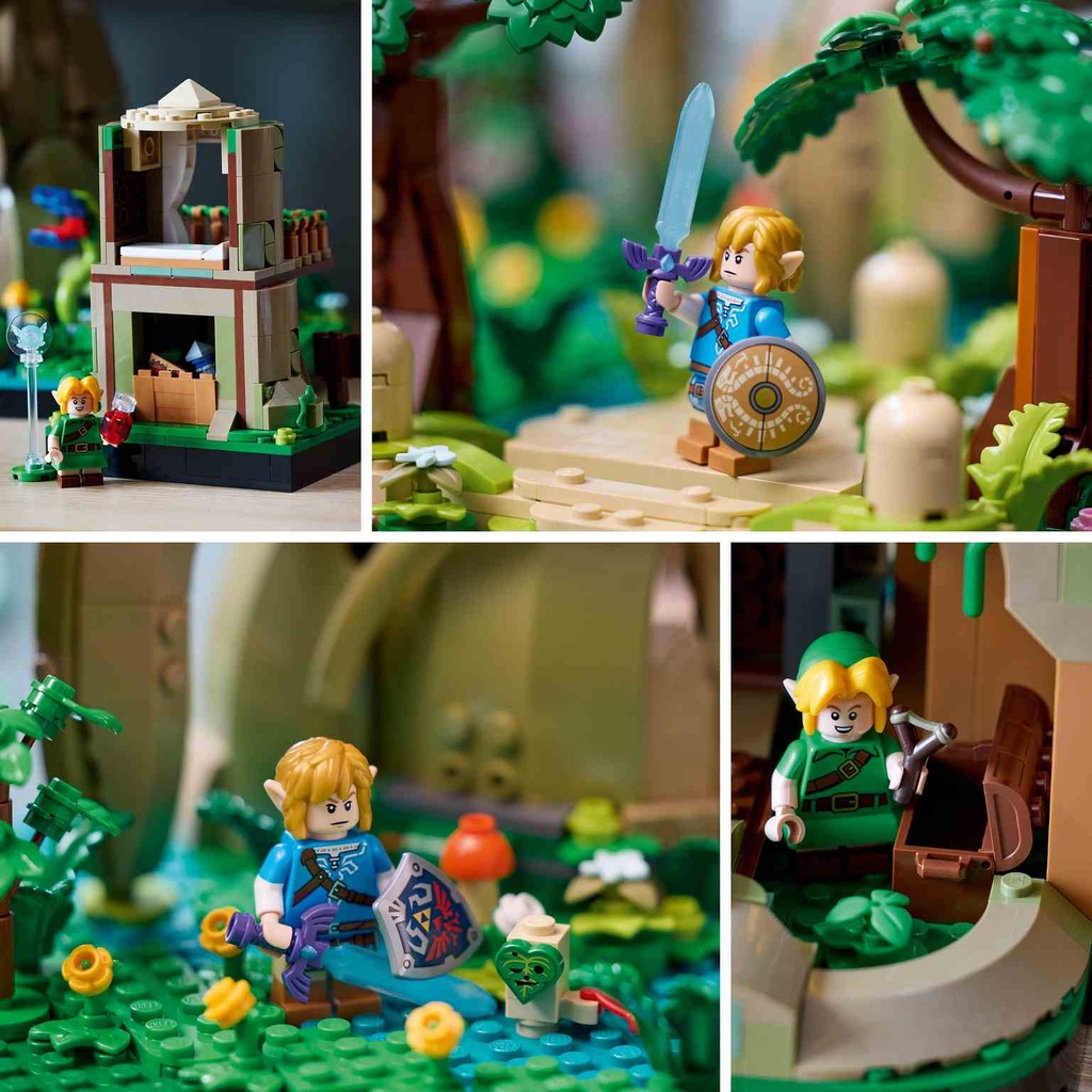 LEGO The Legend of Zelda | Gran Árbol Deku “2 en 1” - 77092